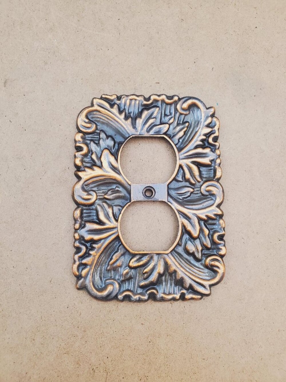 Light Switch Cover , Switch Plate, Outlet Covers, copper , Antique Brass, Plug,